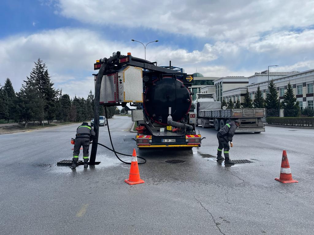 İncek Kanalizasyon Açma